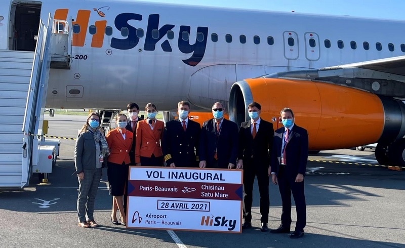 HiSky desservira Satu Mare (Roumanie) et Chisinau (Moldavie) depuis l'aéroport de Beauvais - DR
