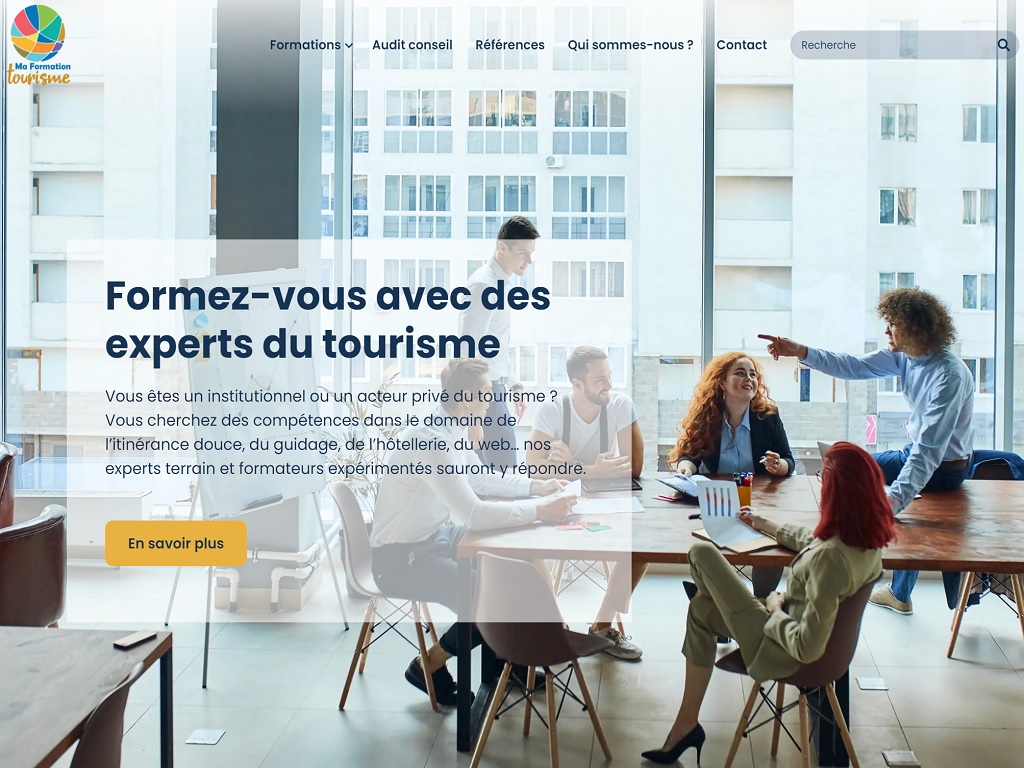 Ma Formation Tourisme s'adresse aux collectivités, comme aux agences réceptives, aux écoles, aux hébergeurs. Sa spécialité ? Les séjours en itinérance et le marché France - DR : Ma Formation Tourisme Ma Formation Tourisme s'adresse aux collectivités, comme aux agences réceptives, aux écoles, aux hébergeurs. Sa spécialité ? Les séjours en itinérance et le marché France - DR : Ma Formation Tourisme