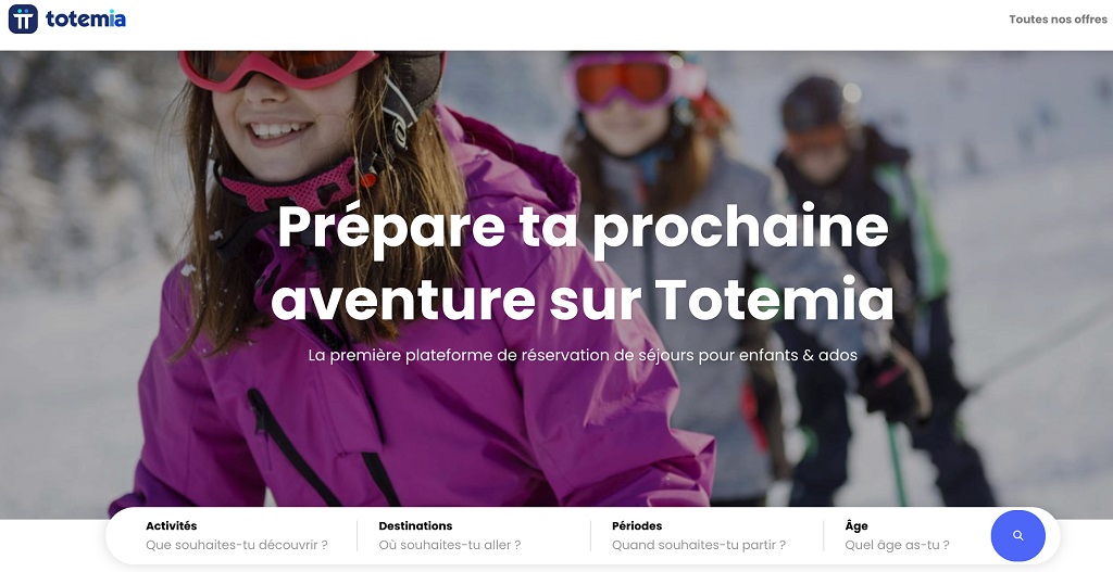 Totemia veut créer un projet durable et fédérateur, une plateforme éthique, qui se pose en défenseur du secteur des séjours pour jeunes et de l'investissement des organismes inscrits - DR : Totemia