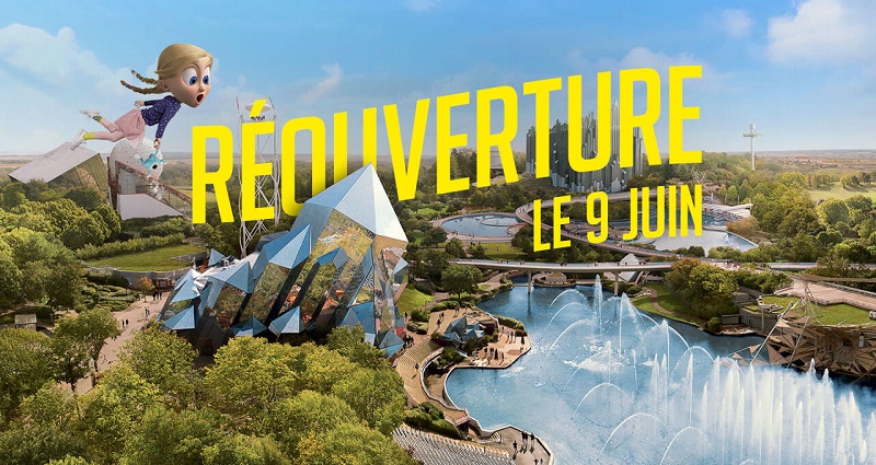 Le Futuroscope à Poitiers ouvrira ses portes le 9 juin 2021 - DR