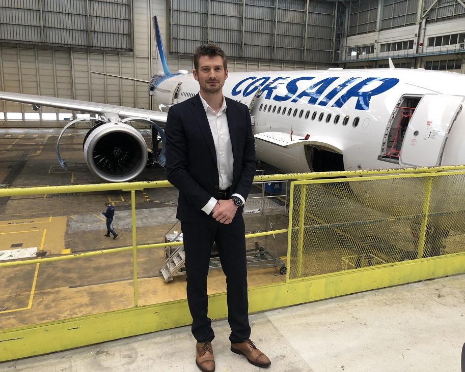 Yann Reber est nommé Directeur Technique de la compagnie aérienne Corsair - DR Yann Reber est nommé Directeur Technique de la compagnie aérienne Corsair - DR