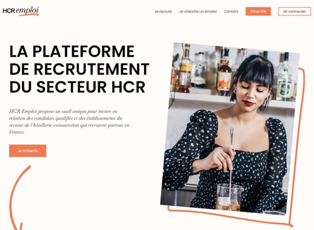 HCR Emploi, la plateforme de recrutement pour les hôtels et restaurants est opérationnelle. 10 000 candidatures qualifiées sont référencée. - DR HCR Emploi/Umih