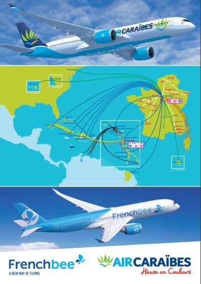 Les équipes d'Air Caraïbes et French bee à la rencontre des agents de voyages