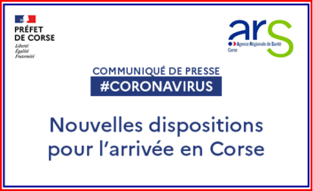 Vaccins, tests : de nouvelles dispositions sont mises en place pour l'arrivée en Corse - DR
