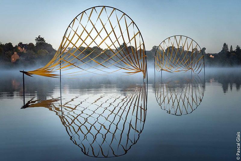 Etangs d'art - De 2 choses lune © Pascal Glais