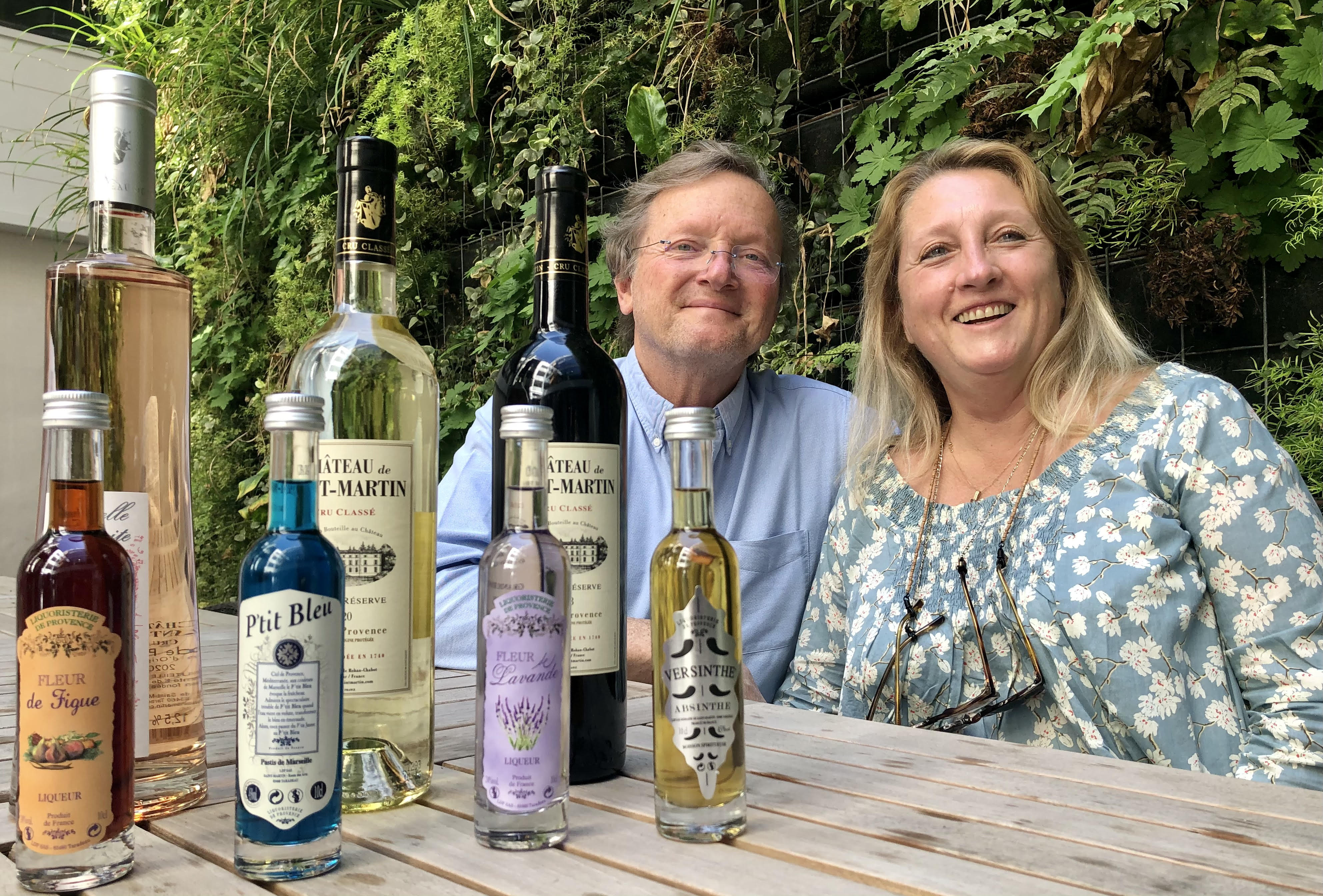 Adeline et Renaud de Barry]b, propriétaires du Château de Saint-Martin, lancent Vino-Spirit Expériences /crédit JDL