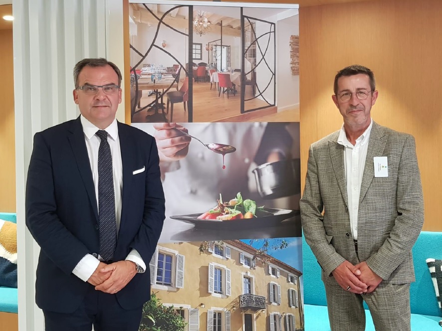 Fabrice Galland, Président et Alain Bekaert, Vice-Président Groupe LOGIS HOTELS - DR