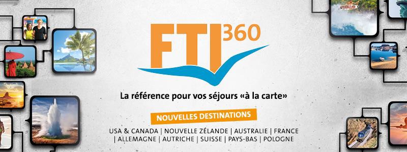FTI360 propose désormais la réservation de voyages individuels sous forme de forfaits personnalisés - DR : FTI