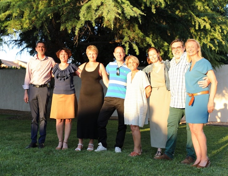 Adriana Minchella (au centre), entourée des administrateurs du Cediv - DR : Cediv Travel
