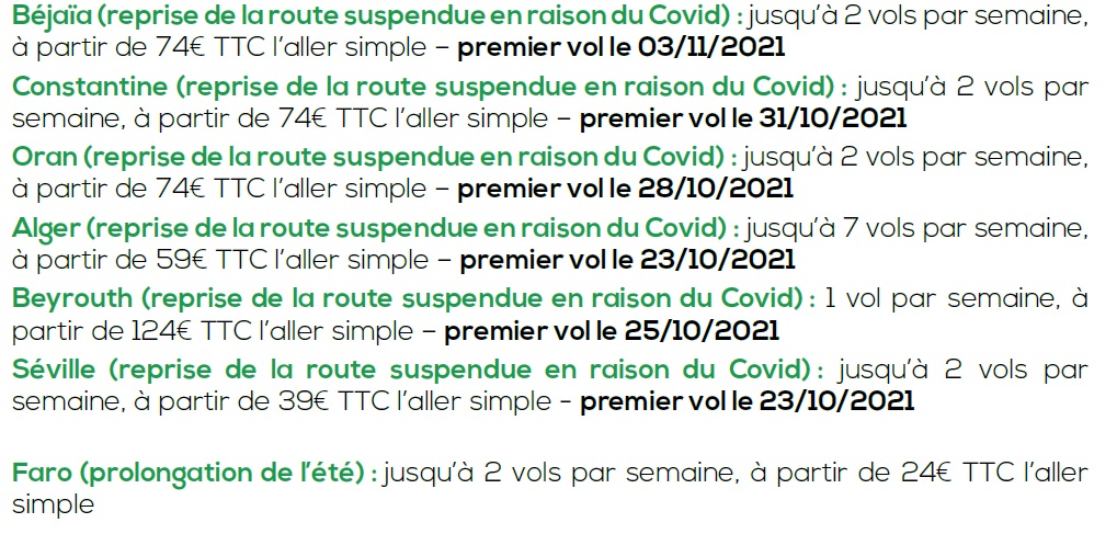 France : Transavia dévoile son programme pour l'hiver 2021/2022 France : Transavia dévoile son programme pour l'hiver 2021/2022