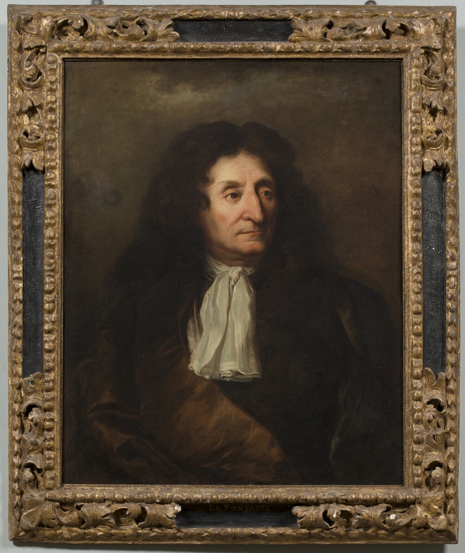 Portrait de La Fontaine par Hyacinthe Rigaud - DR