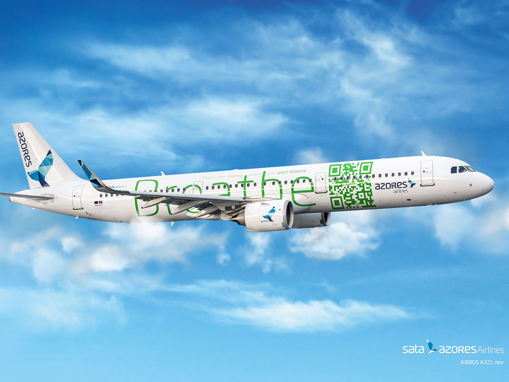 SATA Azores Airlines lance un vol direct entre Ponta Delgada dans l'archipel des Açores et Paris CDG avec un tout nouvel appareil l’A321neo - DR