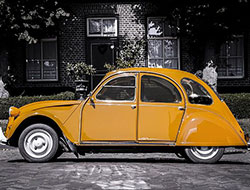 2CV jaune or © Pixabay