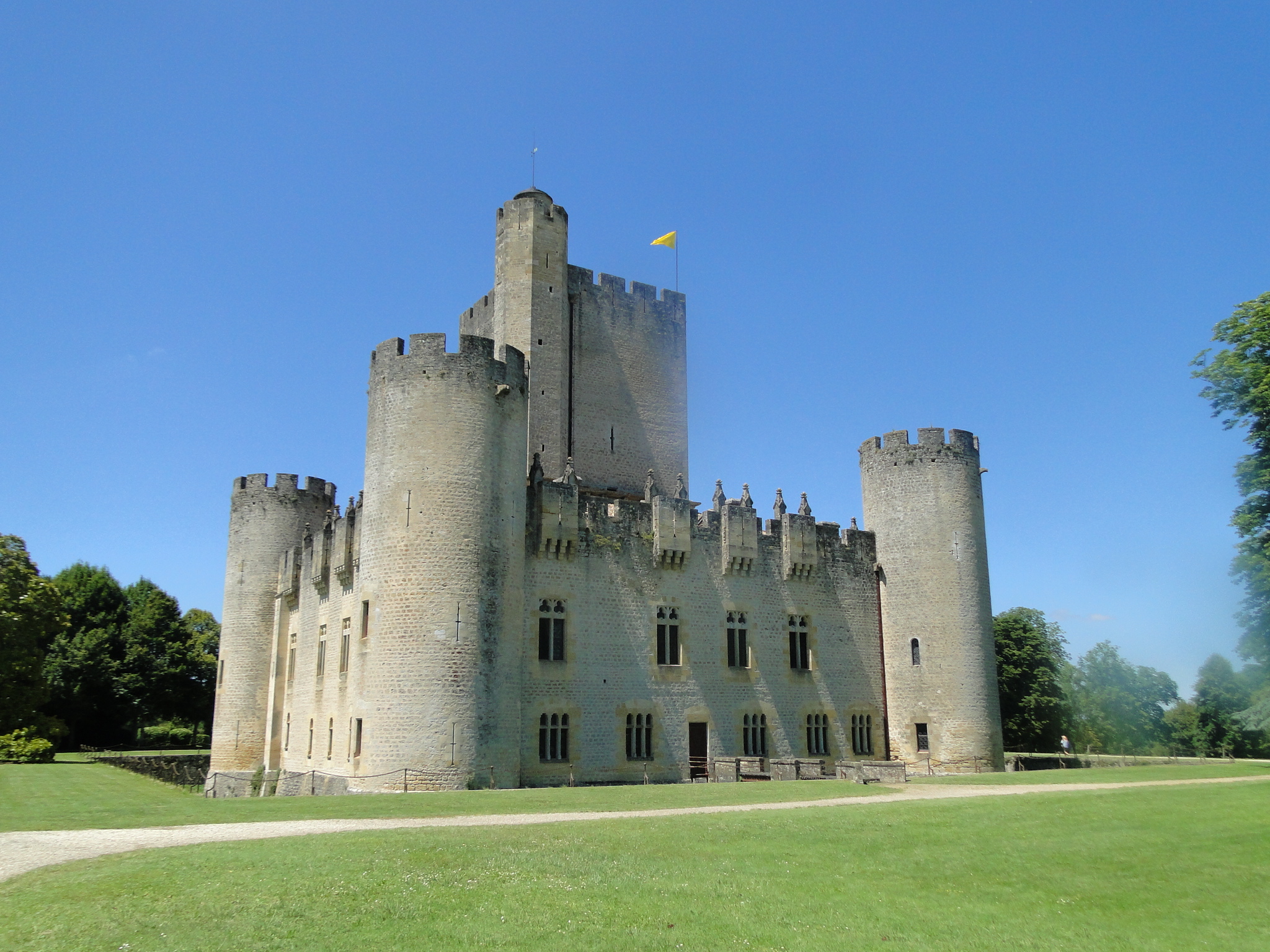 Chateau de Roquetaillade. Joyaux médiéval /crédit CH