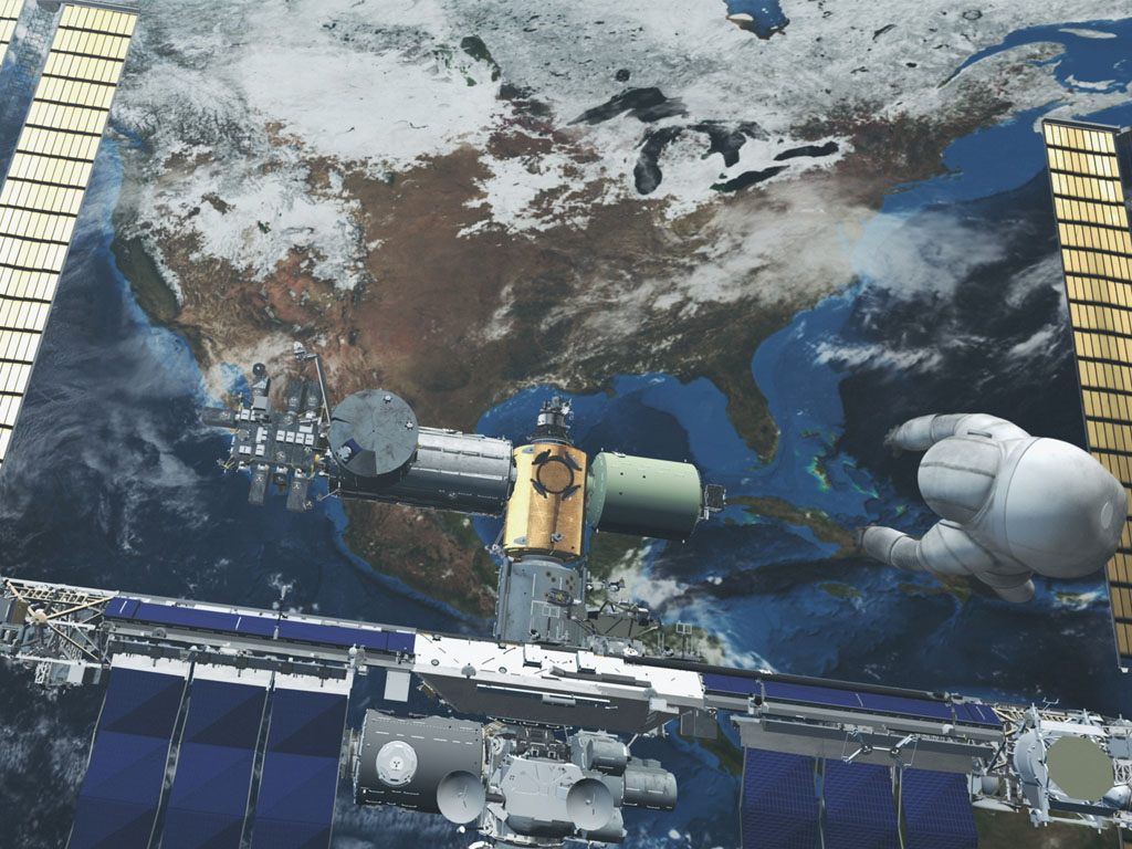 Le 29 juillet, la Station spatiale internationale s’est retrouvée hors contrôle alors qu’un nouveau module russe baptisé Nauka venait de s’y amarrer - Depositphotos.com goinyk