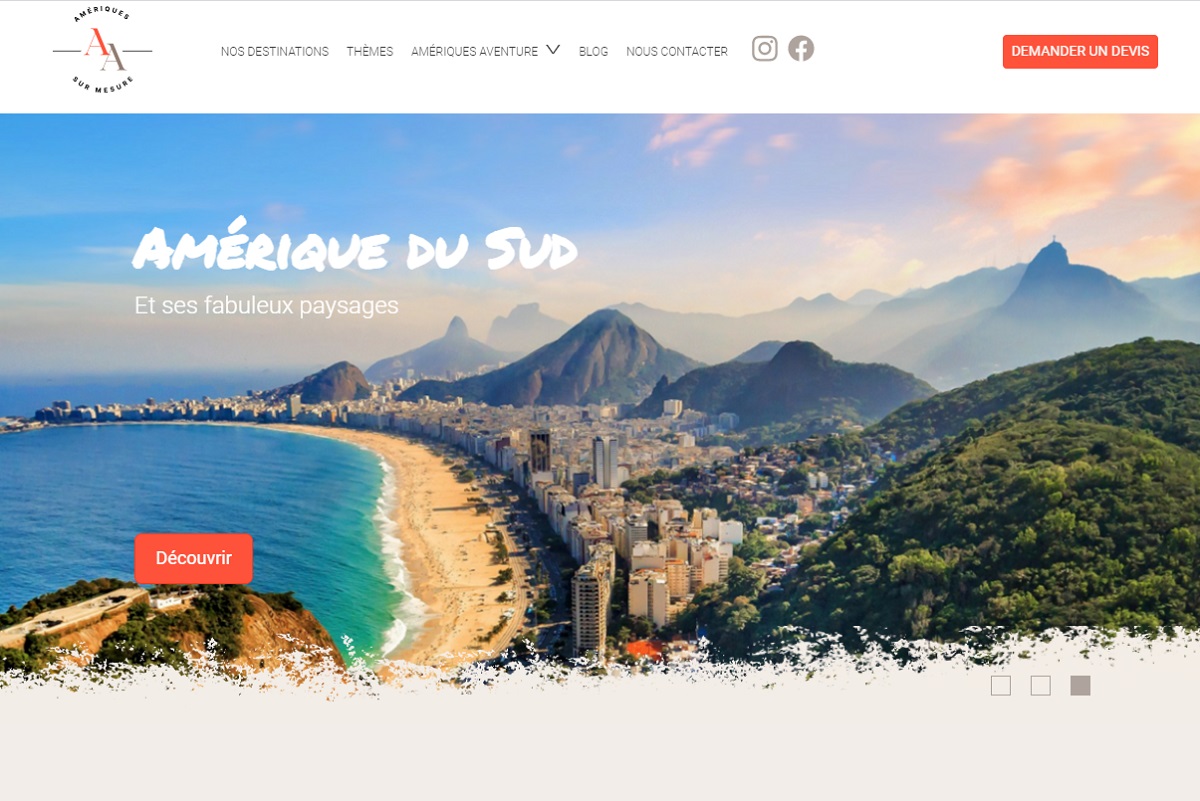 Voyages Couture vient de lancer sa nouvelle marque et son nouveau site web Amériques Aventure - DR