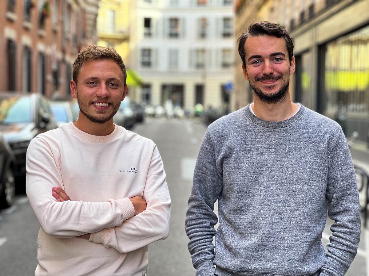 Axel Guidicelli et Lancelot Hardel, les deux fondateurs d'Ulysse Travel ont des hautes ambitions pour la start-up qui doit devenir un leader mondial - Crédit photo : Ulysse