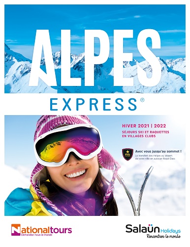 La brochures Alpes Express de Salaün Holidays pour préparer ses vacances à la montagne- DR
