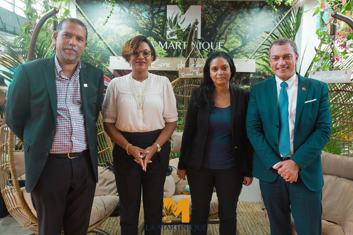 Thierry Blanc, Bénédicte di Géronimo, Françoise Riveti et François Baltus Languedoc - DR Martinique