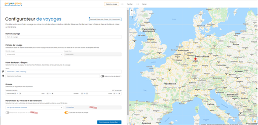 Get Your Group 5.1 – Nouveau configurateur de voyages