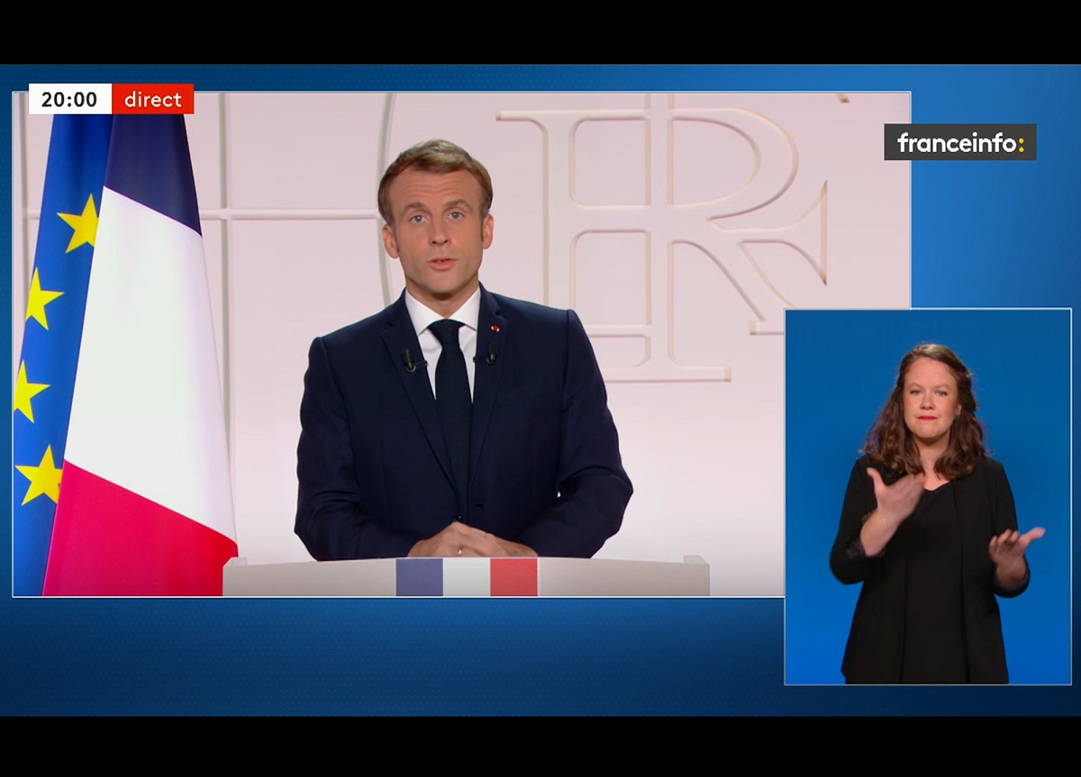Emmanuel Macron a incité les Français éligible à réaliser une 3e dose de vaccin lors de son allocution - DR