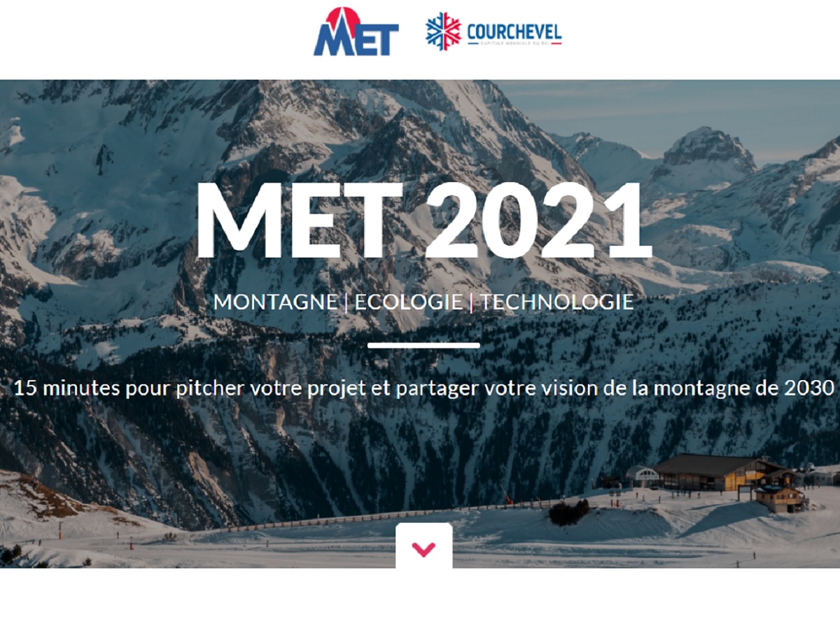 Le MET, pour Montagne Écologie Technologie, est un concours international de start-up  -DR