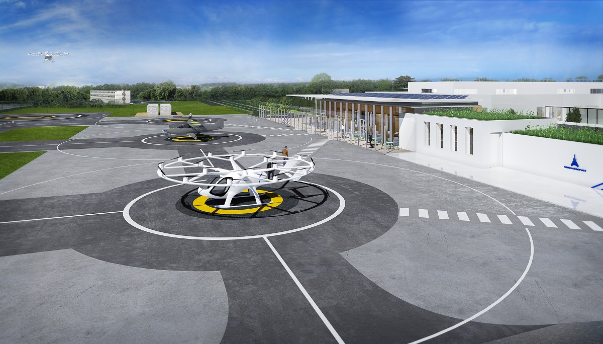 Laérodrome de Pontoise - Cormeilles-en-Vexin devient la zone de test des mobilités urbaines du futur : drones et eVTOL - Image DR Laérodrome de Pontoise - Cormeilles-en-Vexin devient la zone de test des mobilités urbaines du futur : drones et eVTOL - Image DR