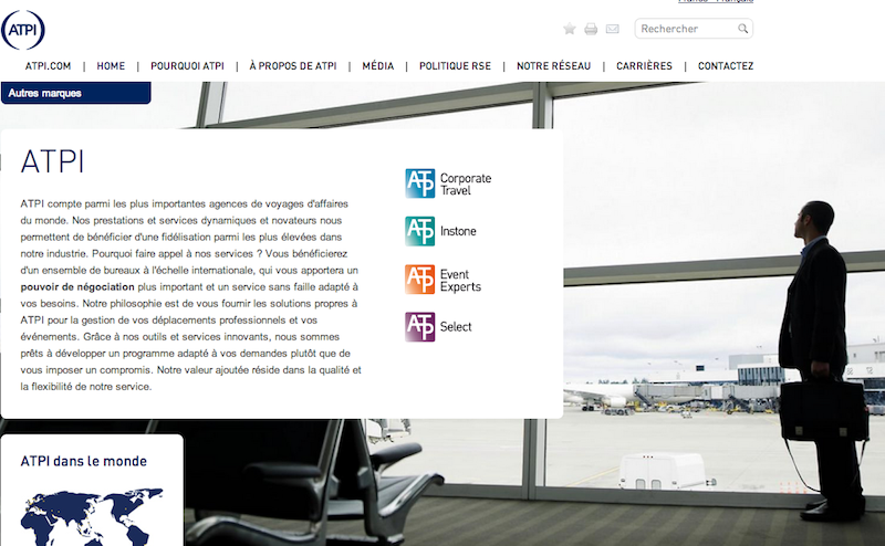 L'agence de voyages d'affaires ATPI recrute pour soutenir sa croissance. L'agence de voyages d'affaires ATPI recrute pour soutenir sa croissance.