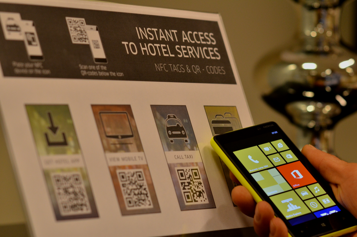 Les technologies NFC simplifient le parcours client.