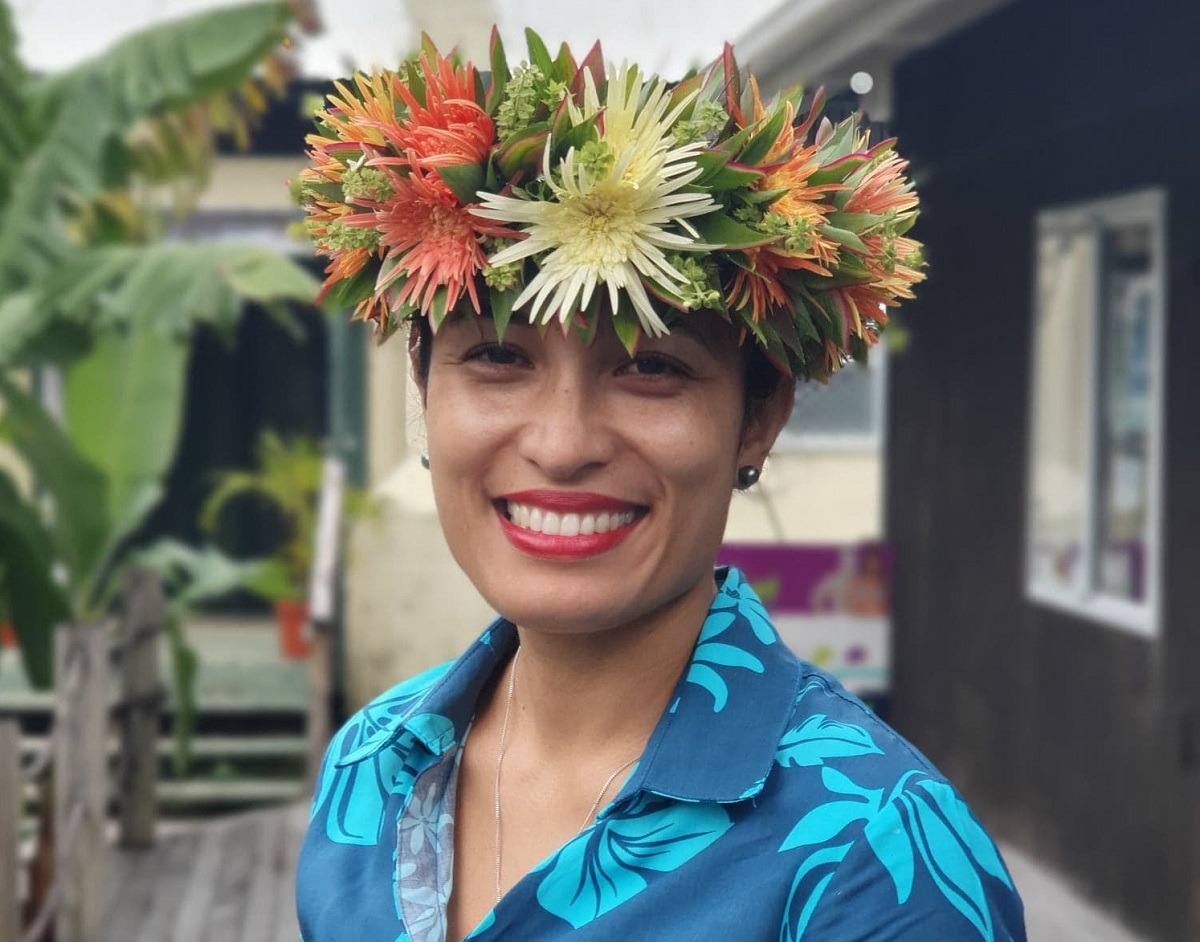Sieni Tiraa, nouvelle directrice du tourisme durable à l'office du tourisme des îles Cook - DR