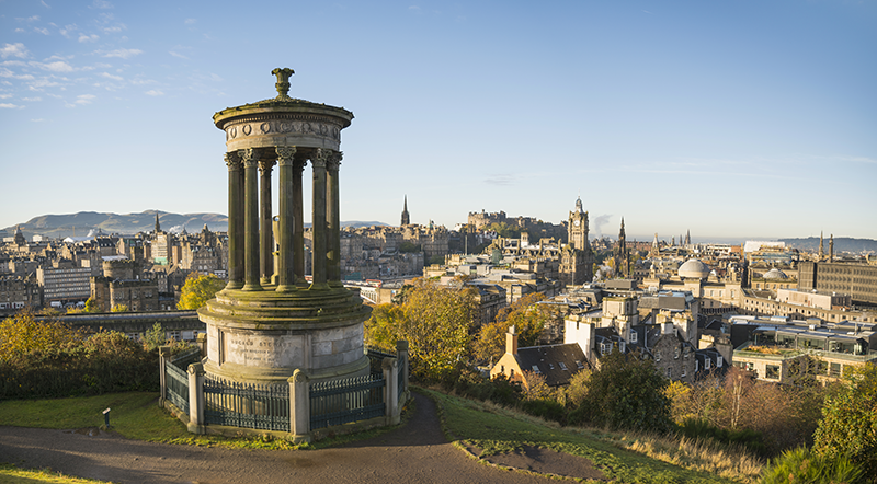 Vue sur Edimbourg ©VisitScotland Kenny Lam