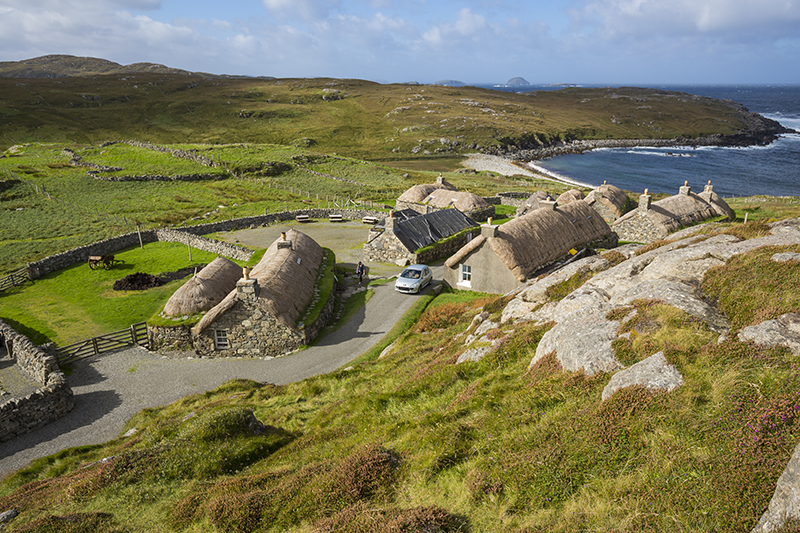 Village Gearrannan Blackhouse, Île de Lewis ©VisitScotland Kenny Lam