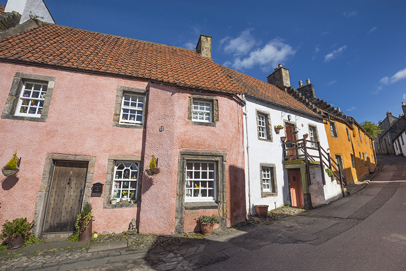 Cottages à Culross, Outlander ©VisitScotland Kenny Lam