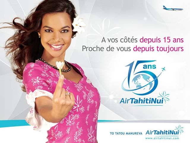 Air Tahiti Nui vient de fêter ses 15 ans et prévoit d'excellents résultats pour 2013. DR