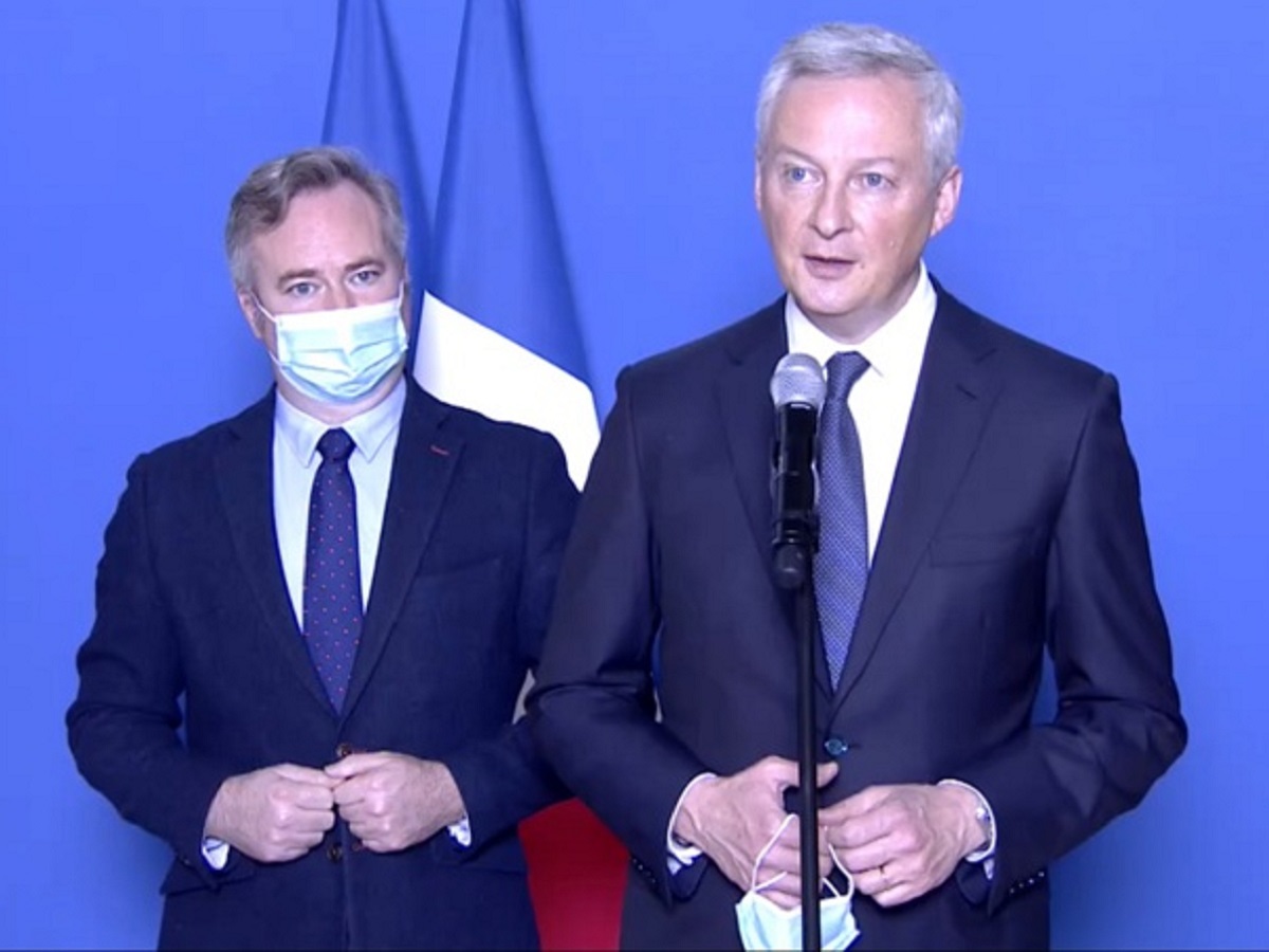 Bruno Le Maire a donné son accord à Jean-Virgile Crance (GNC) sur le relèvement des plafonds des aides - Capture écran Bruno Le Maire a donné son accord à Jean-Virgile Crance (GNC) sur le relèvement des plafonds des aides - Capture écran