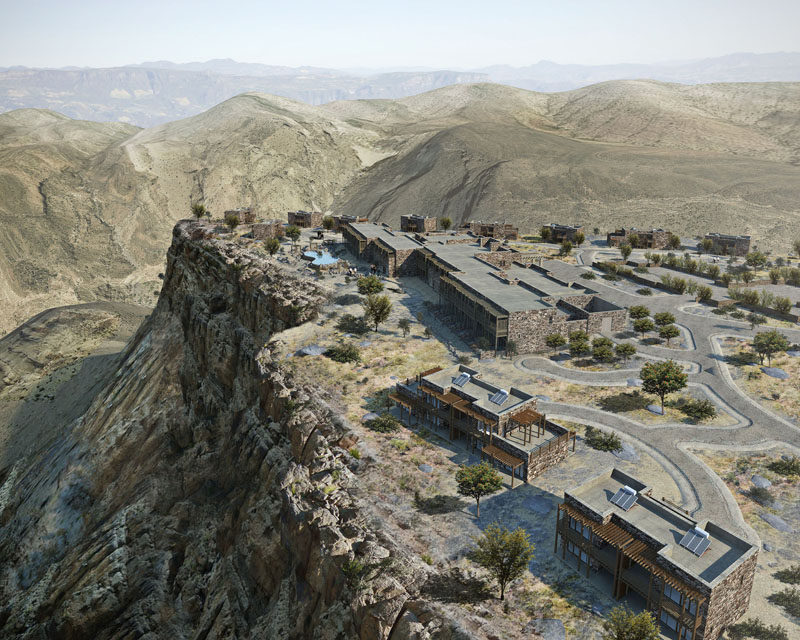 Le groupe asiatique va également s'implanter au Moyen-Orient avec le Alila Jabal Akhdar Oman  - DR