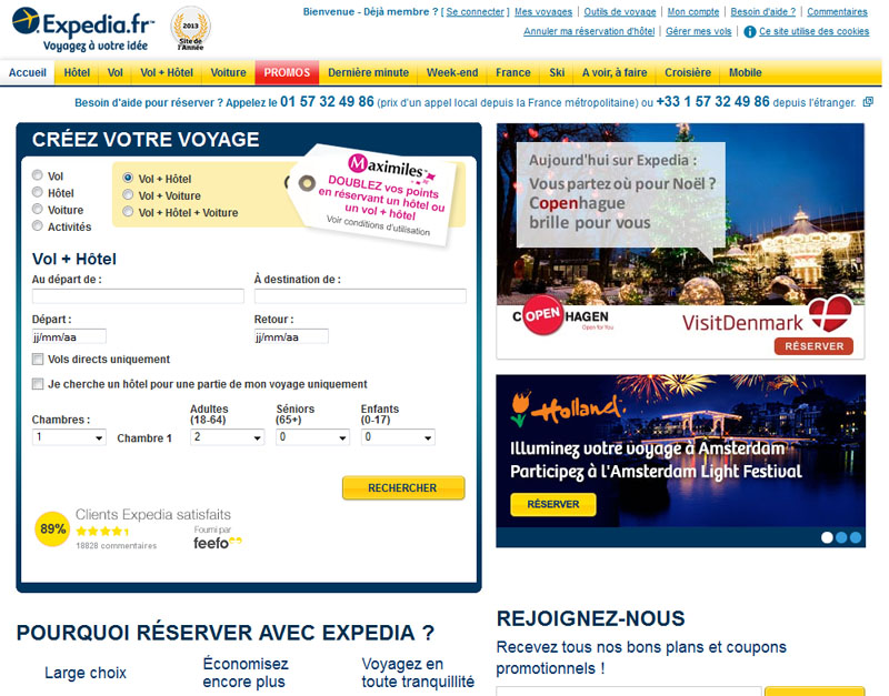 agence de voyage en ligne