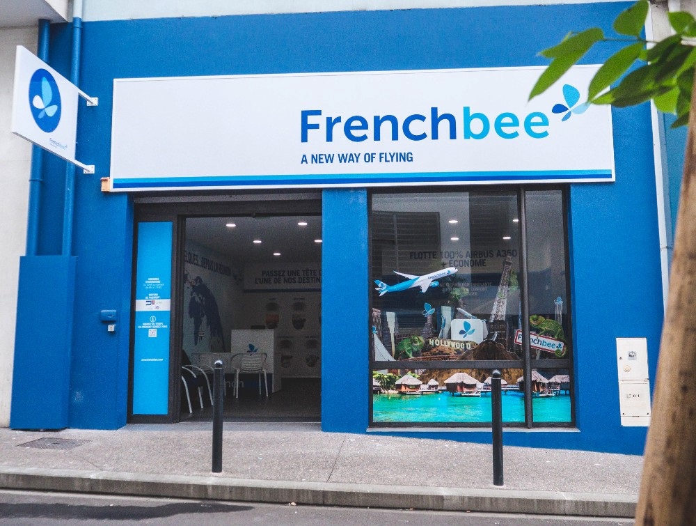 French bee s’implante à Saint-Pierre Premier point de vente dans le Sud de La Réunion - DR