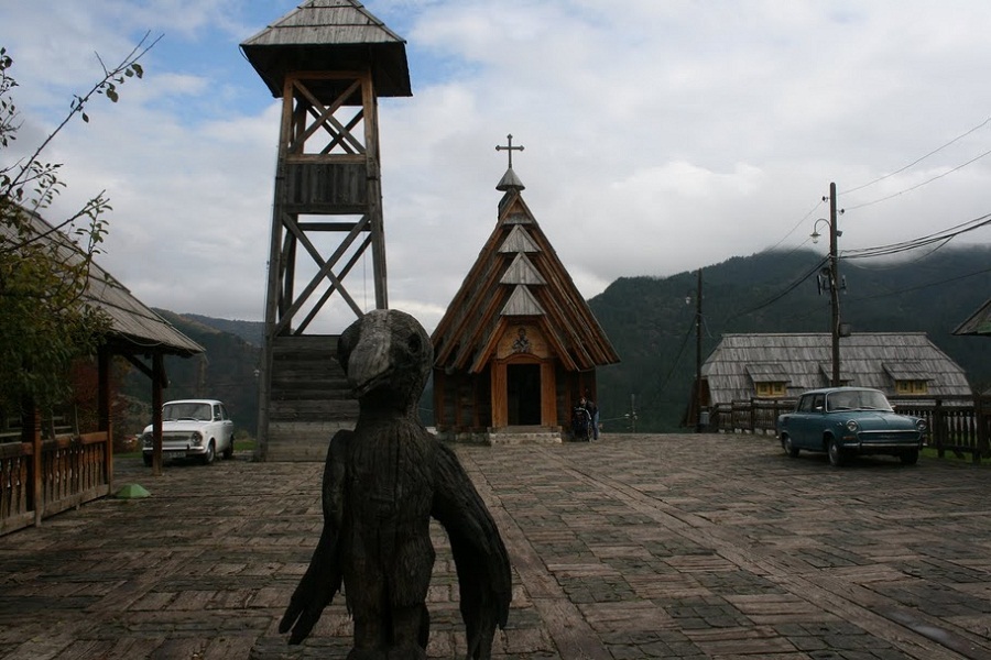 Kustendorf a été créé par Emir Kusturica pour servir de décor à l'un de ses films - Photo DR