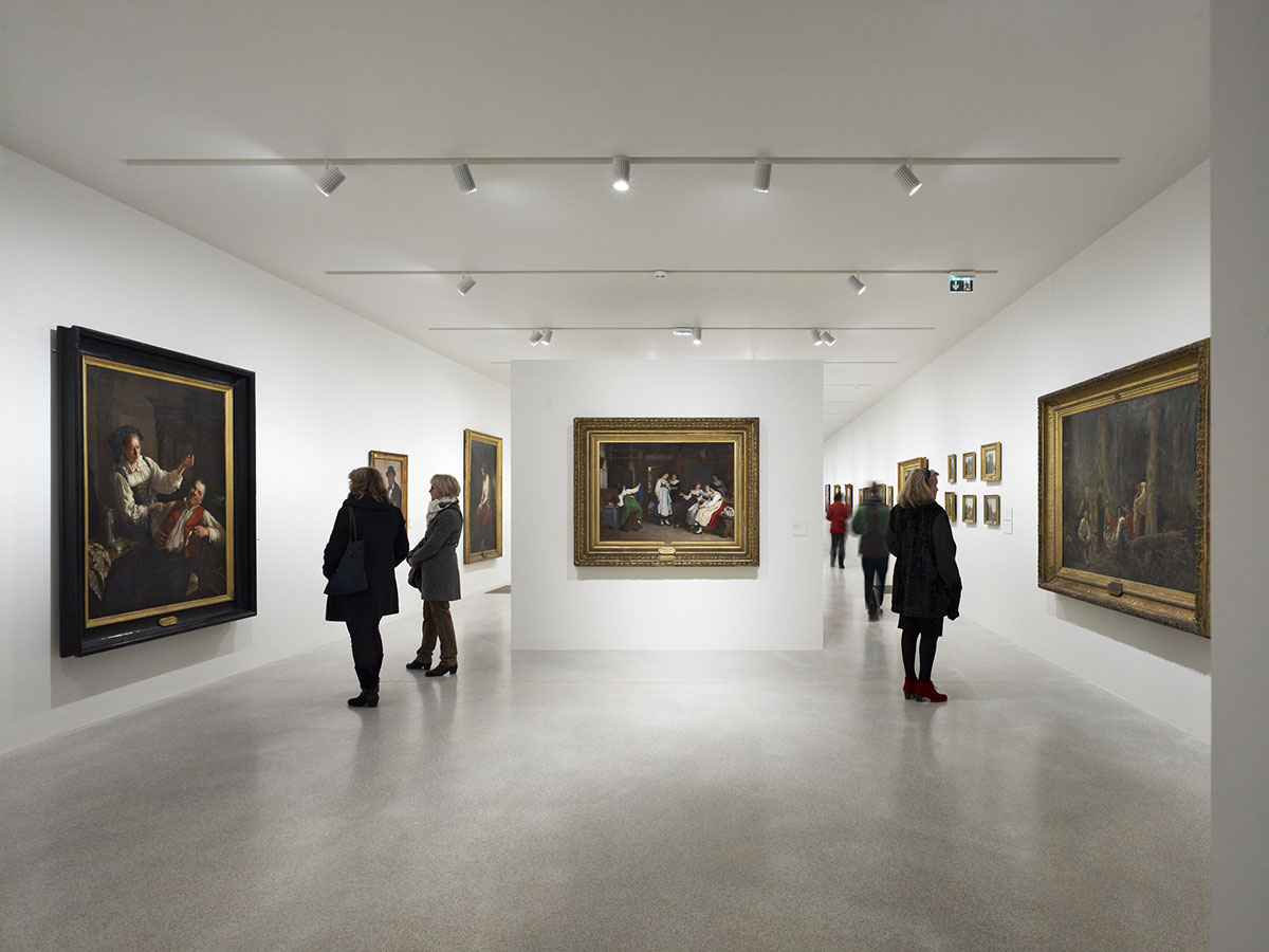 Vue de la galerie, collections 19e et 20e siècles, Musée Unterlinden, Colmar © Ruedi Walti