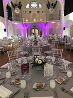 Vue de la salle de la Piscine lors d’un événement © Musée Unterlinden, Colmar Vue de la salle de la Piscine lors d’un événement © Musée Unterlinden, Colmar