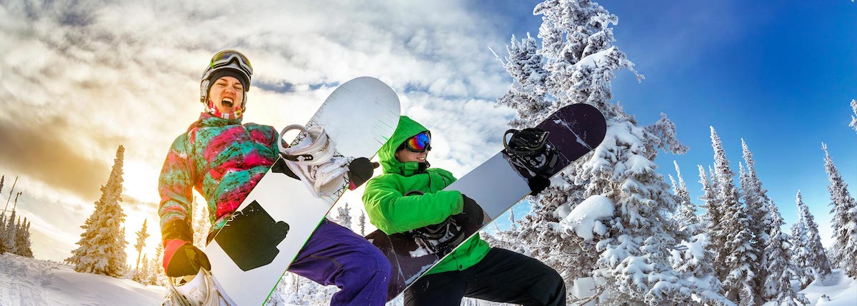 Des pratiques fun du ski en montagne (© VVF)