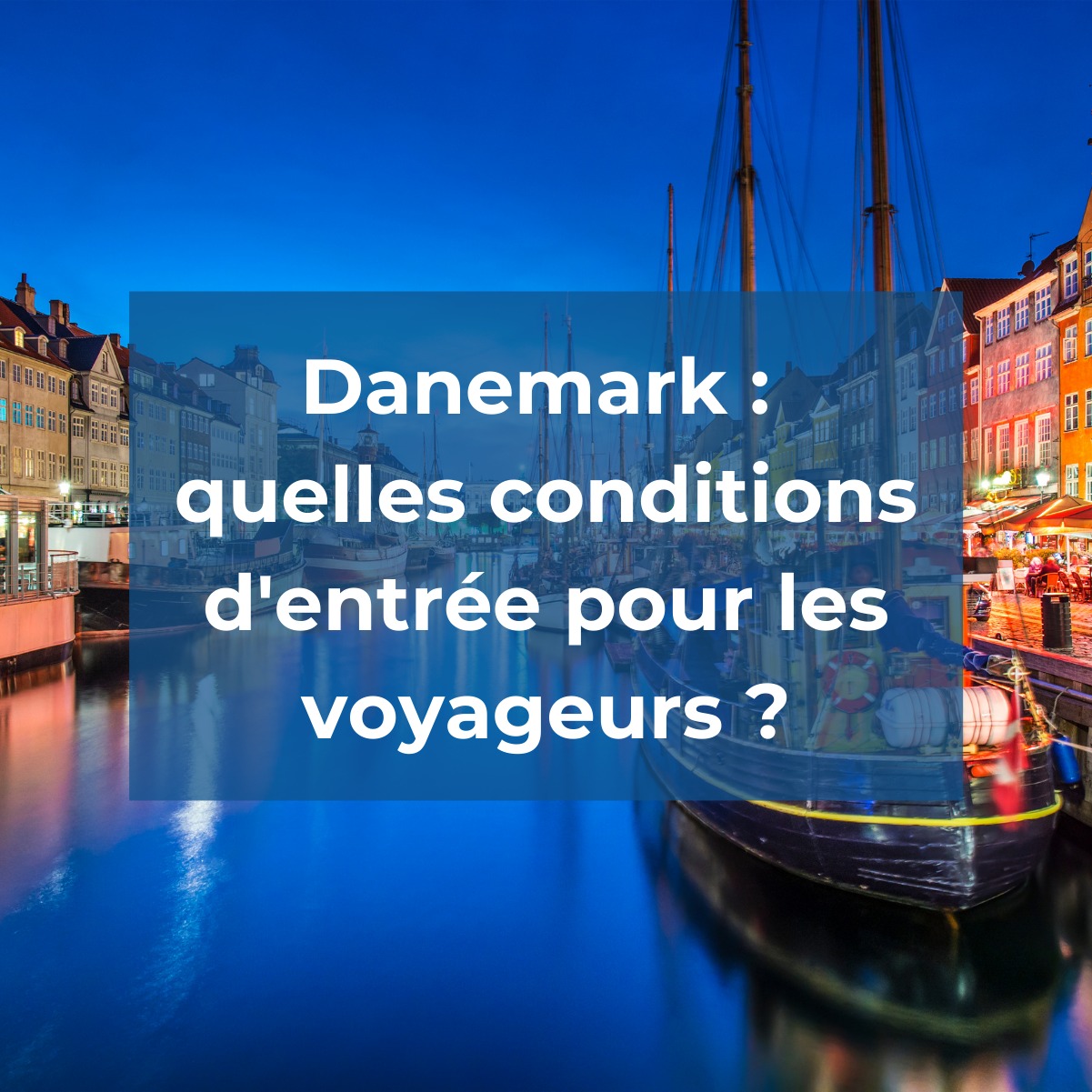 Depuis le 1er février, le Danemark a mis en place un nouveau protocole et de nouvelles conditions d'accès pour les voyageurs - DR