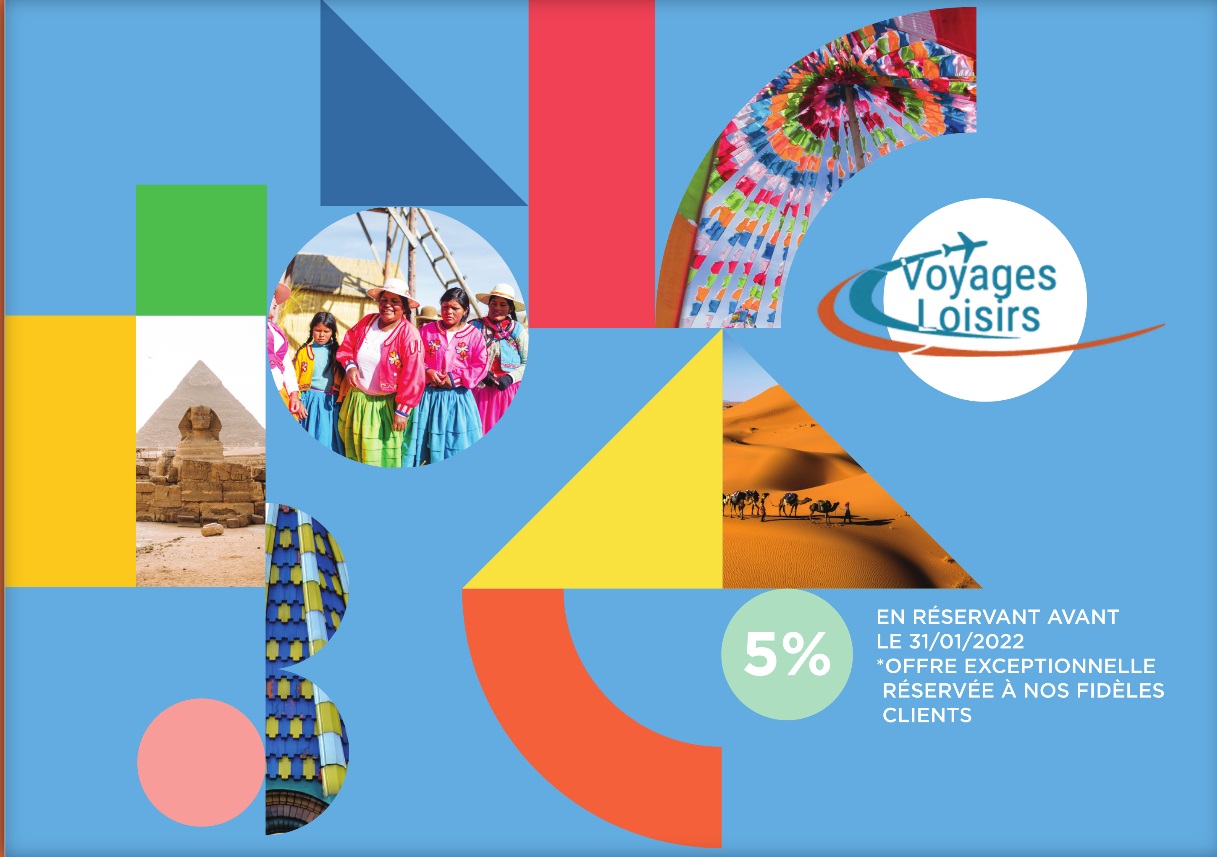 La nouvelle brochure Voyages Loisirs - DR