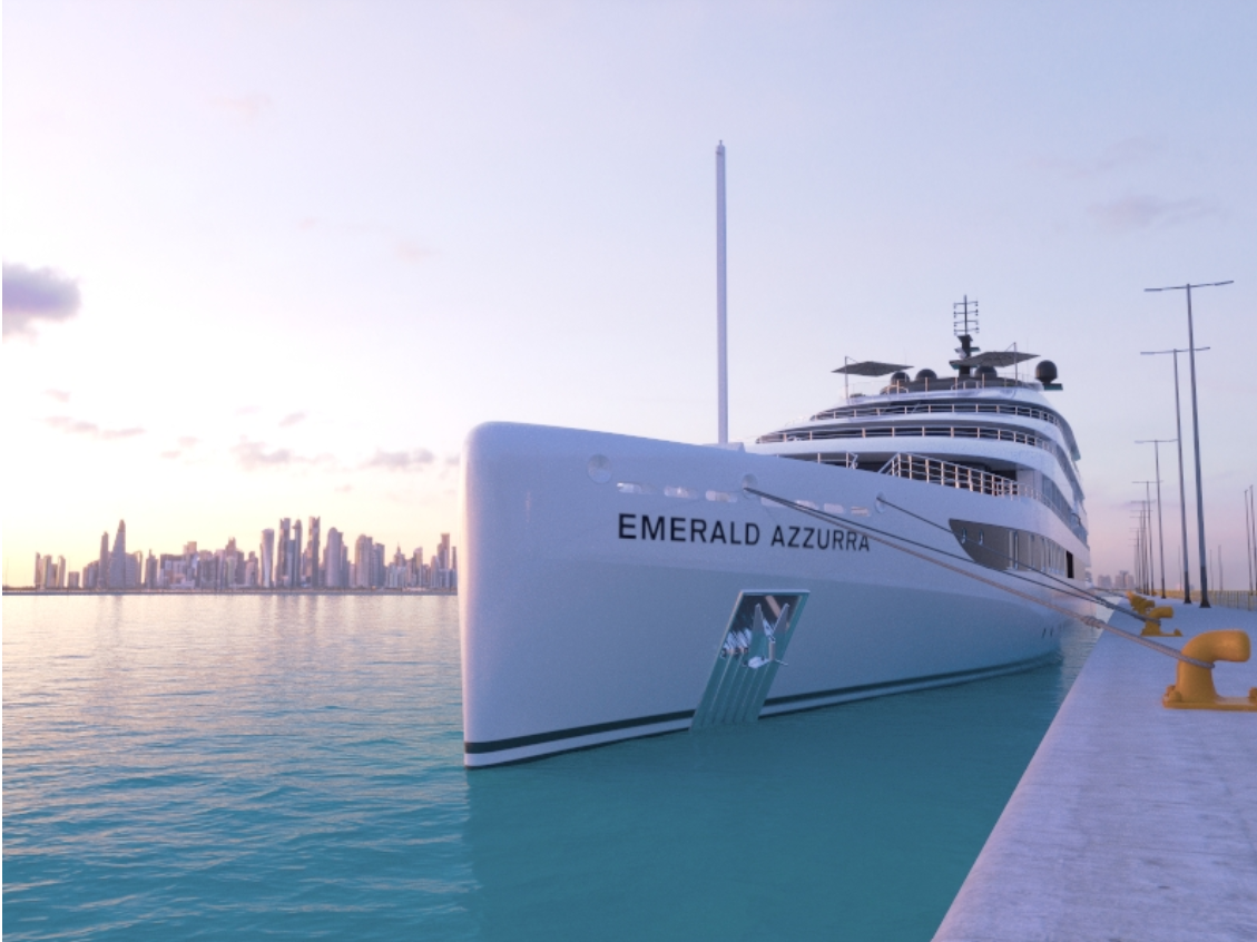 Le bateau Emerald Azzurra débutera son activité en janvier 2023 avec des croisières de sept jours - Crédit photo Qatar Tourism Le bateau Emerald Azzurra débutera son activité en janvier 2023 avec des croisières de sept jours - Crédit photo Qatar Tourism