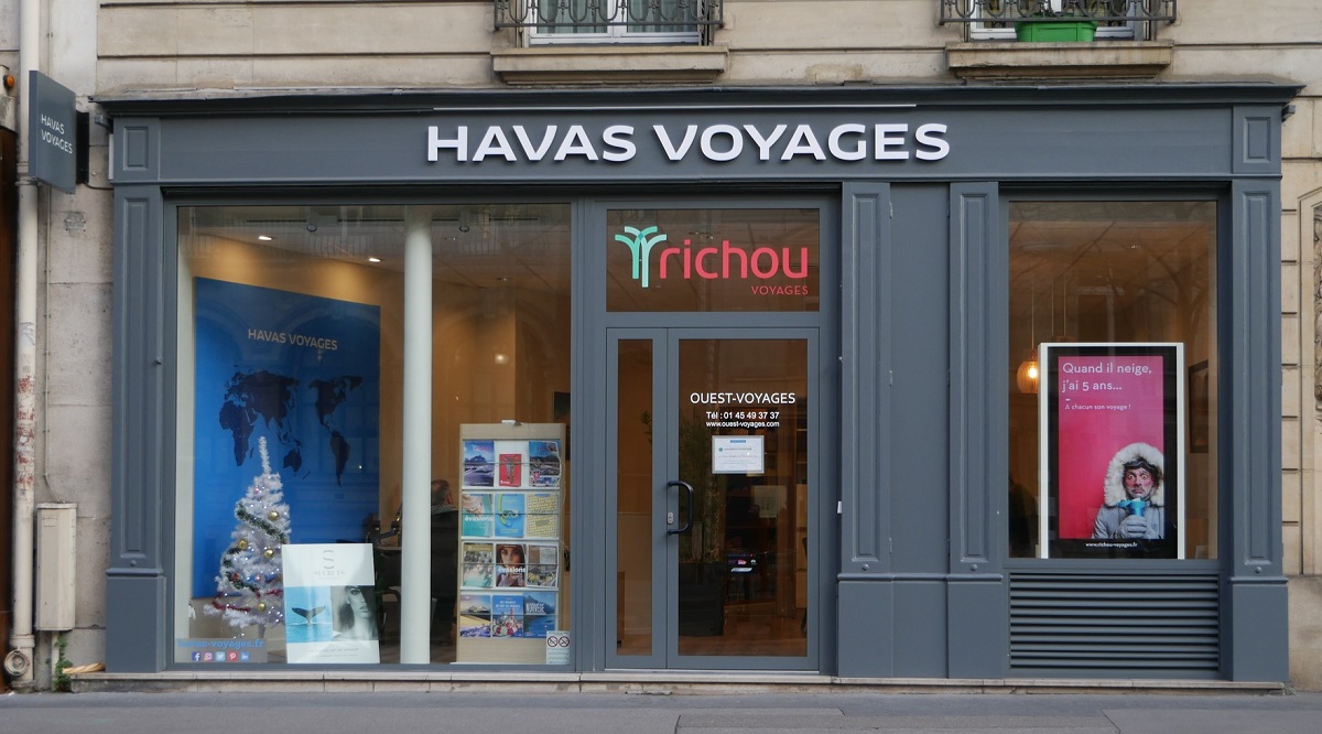 Richou Voyages fête ses 70 ans en 2022 et vient de relooker son agence parisienne (sur la photo) - DR : Richou Richou Voyages fête ses 70 ans en 2022 et vient de relooker son agence parisienne (sur la photo) - DR : Richou