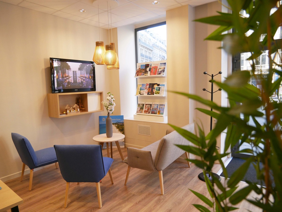 L'agence parisienne de Richou Voyages (sous enseigne Havas) vient de se refaire une beauté - DR : Richou L'agence parisienne de Richou Voyages (sous enseigne Havas) vient de se refaire une beauté - DR : Richou