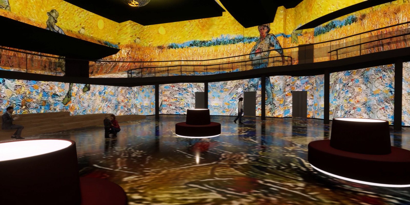 Le futur Théâtre des Lumières à Séoul (© Culturespaces) Le futur Théâtre des Lumières à Séoul (© Culturespaces)