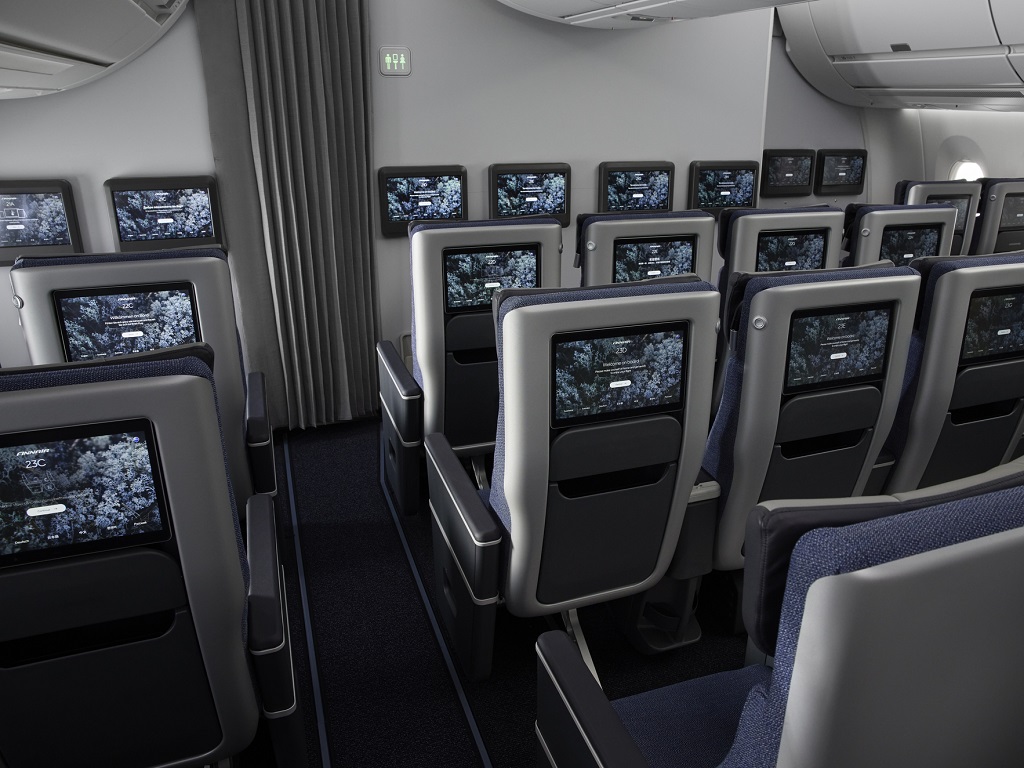 Finnair dévoile ses nouvelles cabines Classe Affaires et Premium Economy