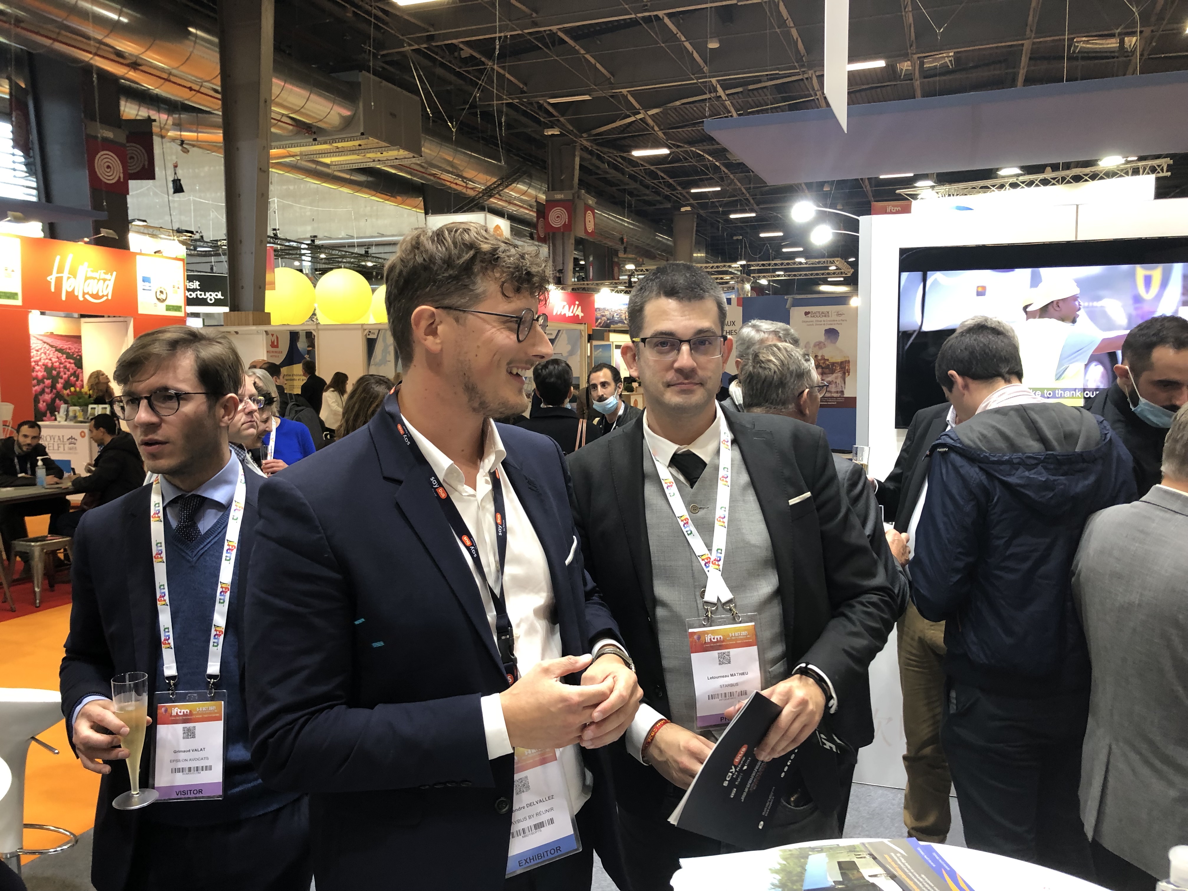 La présence de Saybus by Réunir à l'IFTM Top Resa a été l'occasion de renouer des liens (© BC) La présence de Saybus by Réunir à l'IFTM Top Resa a été l'occasion de renouer des liens (© BC)